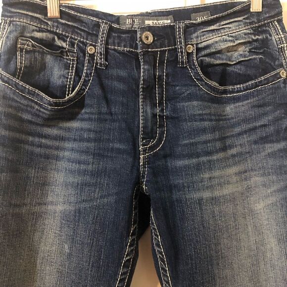 BKE Women’s Size 30S Jake Bootleg Cut Medium Wash Jeans.Thick Stitching Preowned - Picture 2 of 8